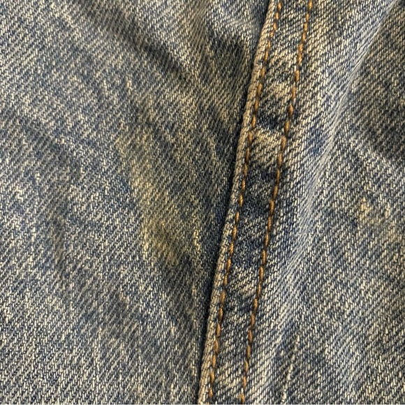 Wild Fable NEW Small Denim Off-Shoulder Sleeveless Corset Crop Top - Picture 6 of 6